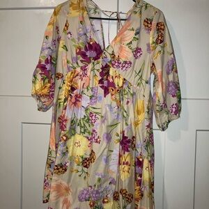 H&M Multicolor Floral Dress